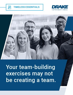 Your Team-Building Exercises May Not Be Creating a Team
